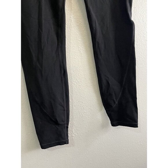 Athleta Perfect Yoga Black Leggings Size Small Ankle Length - Picture 3 of 11